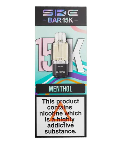 SKE Bar 15K Replacement Pods Menthol