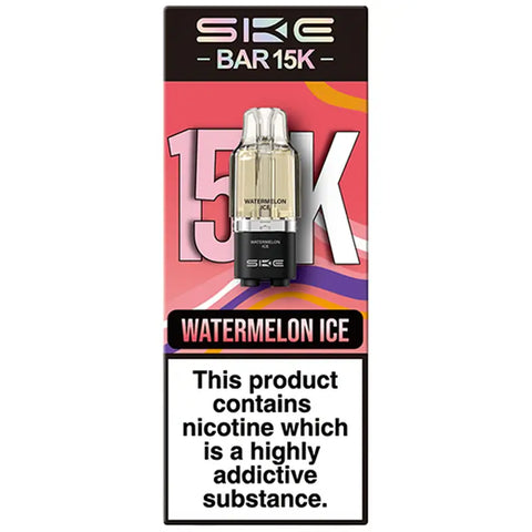 SKE Bar 15K Replacement Pods Watermelon Ice