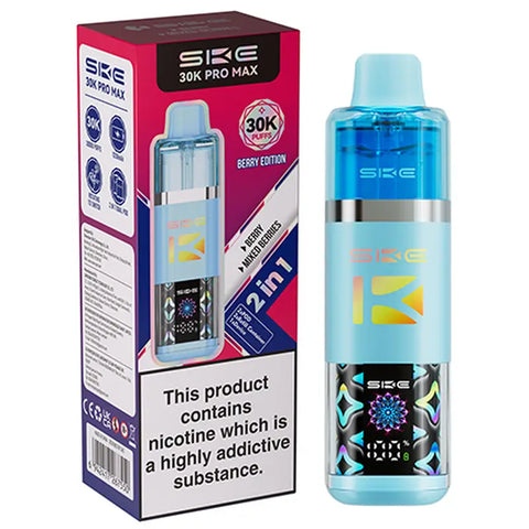 SKE Pro Max 30K 2 in 1 Prefilled Pod Kit Berry Edition