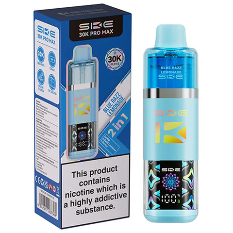 SKE Pro Max 30K 2 in 1 Prefilled Pod Kit Blue Razz Lemonade