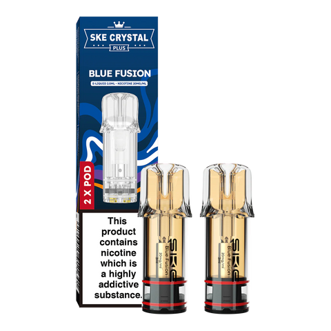 SKE Crystal Plus Replacement Pods Blue Fusion