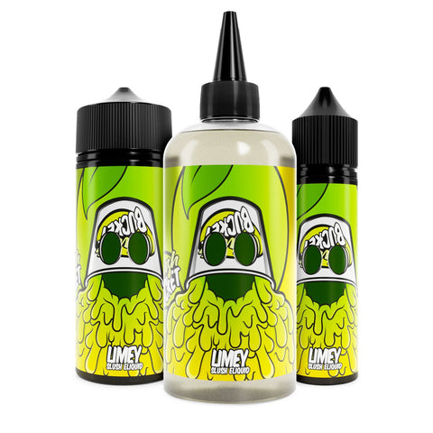 Slush Bucket E-Liquids 200ml Shortfill Limey On White Background