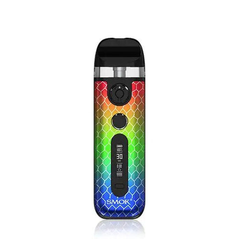 Smok Novo 5 Pod Kit Rasta Green Cobra On White Background