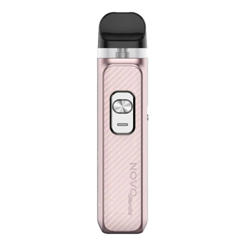 smok novo master pale pink leather on white background