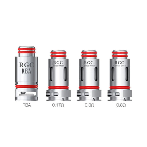 SMOK RPM80 RGC Coils 0.17 Mesh On White Background