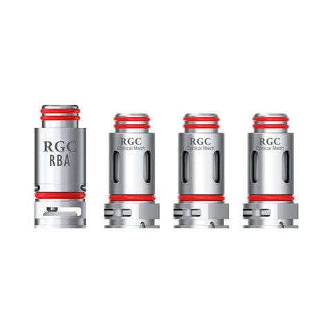 SMOK RPM80 RGC Coils On White Background