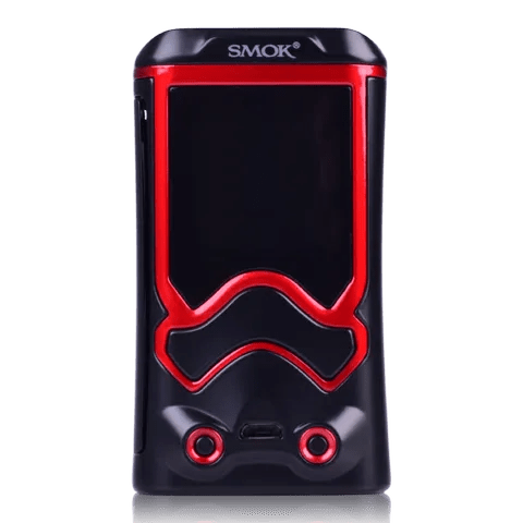 SMOK T-Storm 230W Box Mod Black Red On White Background