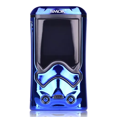 SMOK T-Storm 230W Box Mod Prism Blue On White Background