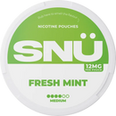 SNÜ Fresh Mint Nicotine Pouches By Bar Juice
