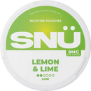 SNÜ Lemon & Lime Nicotine Pouches By Bar Juice