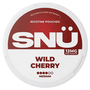 SNÜ Wild Cherry Nicotine Pouches By Bar Juice 12mg