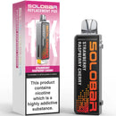 Solobar 30K Replacment Prefilled Pods Strawberry Raspberry Cherry