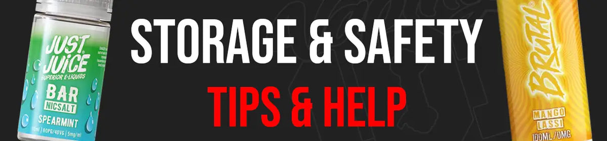 storage and safety tips just juice