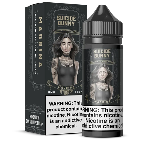 Suicide Bunny 100ml Shortfill E-Liquids Madrina