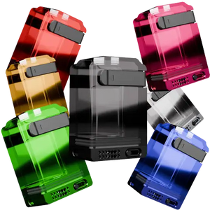 suicide mods crypy boro tank v2 all colours with airflow control on background