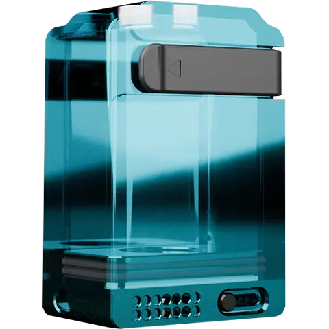 suicide mods crypy boro tank v2 cyan with airflow control on background