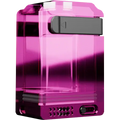 suicide mods crypy boro tank v2 deep pink with airflow control on background