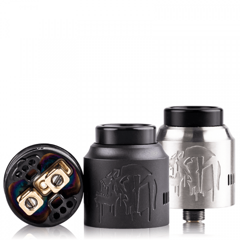 Suicide Mods Nightmare RDA 25mm On White Background