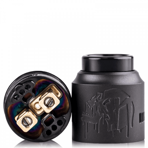 Suicide Mods Nightmare RDA 25mm On White Background