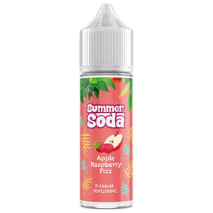 Summer Soda 50ml Shortfill Vape Juice Apple Raspberry Fizz