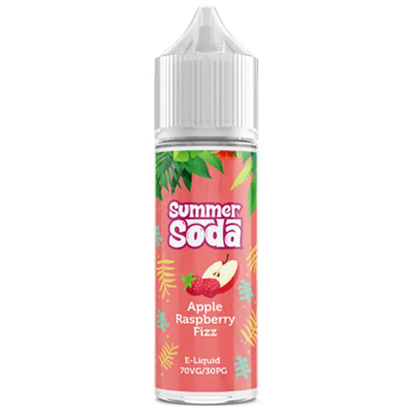 Summer Soda 50ml Shortfill Vape Juice Apple Raspberry Fizz