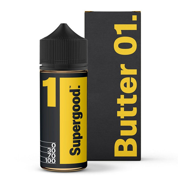 Supergood E-Liquids Butter 100ml Shortfills Butter 01