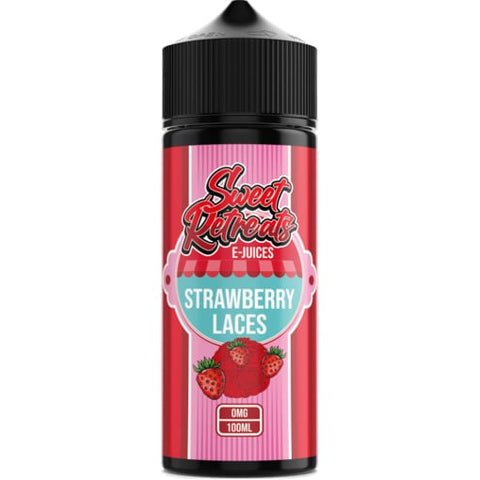 Sweet Retreats 100ml Shortfill E-Liquid On White Background