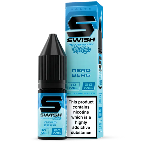 Swish X Mix Labs Nerd Berg 10ml Nic Salt 20mg