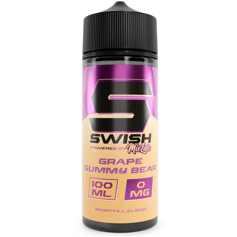 Swish X Mix Labs Grape Gummy Bear 100ml Shortfill