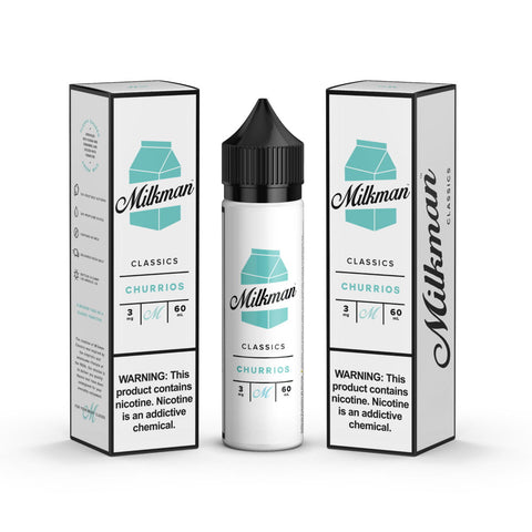 The Milkman E-Liquids 50ml Shortfill Churrios On White Background