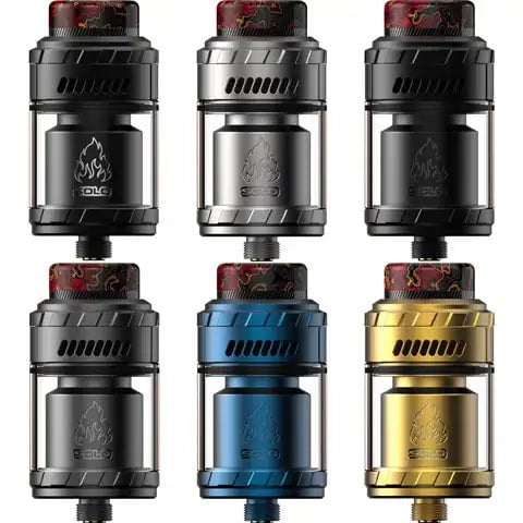 Thunderhead Creations Blaze Solo RTA On White Background