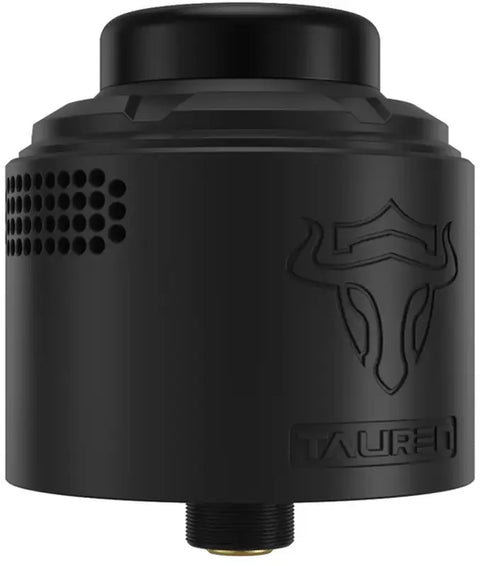 ThunderHead Creations Tauren Vortex RDA 30 matte black on white background