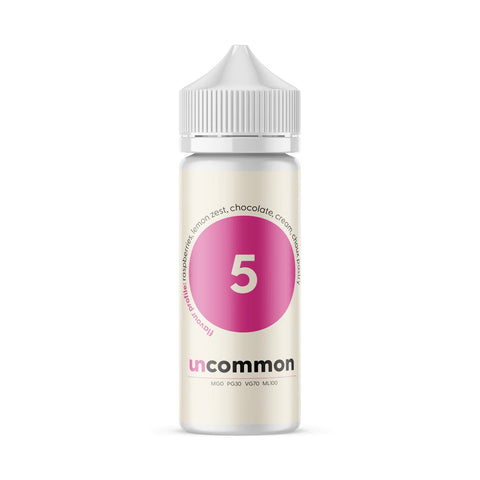 uncommon by Supergood x Grimm Green 100ml E-Liquids uncommon 5 On White Background