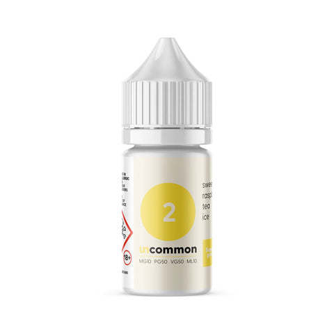 uncommon by Supergood x Grimm Green Nic Salt E-Liquids uncommon 2 On White Background