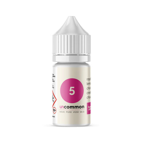 uncommon by Supergood x Grimm Green Nic Salt E-Liquids uncommon 5 On White Background