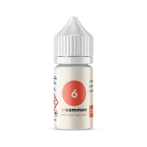 uncommon by Supergood x Grimm Green Nic Salt E-Liquids uncommon 6 On White Background