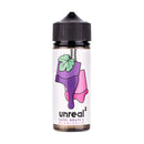 Unreal 2 100ml Shortfill E-Liquid Dark Grape & Bubblegum