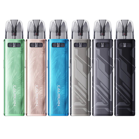 uwell caliburn g3 pro pod vape all colours back on white background