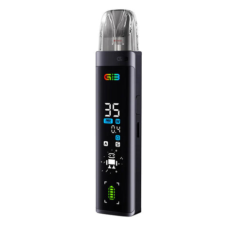 uwell caliburn g3 pro pod vape space grey on white background