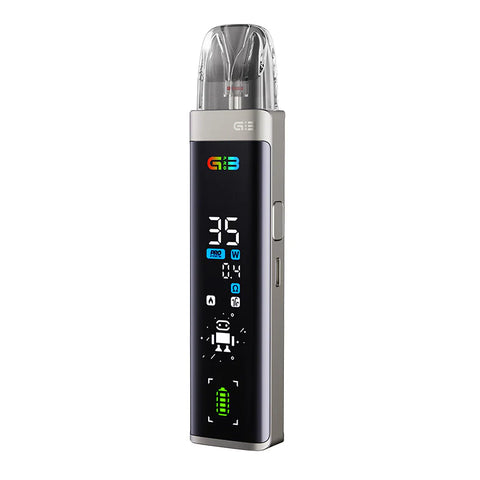 uwell caliburn g3 pro pod vape stone grey on white background