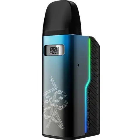 Uwell Caliburn GZ2 Pod Kit Blue & Black On White Background