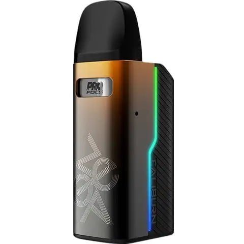 Uwell Caliburn GZ2 Pod Kit Orange & Black On White Background