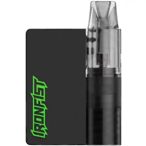 Uwell Caliburn Ironfist L Pod Kit Matte Black On White Background