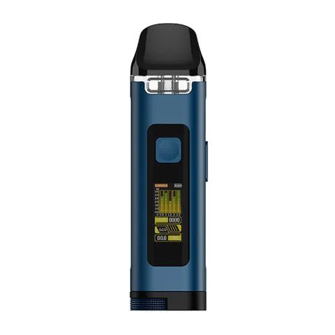 Uwell Crown D Pod Kit Blue On White Background