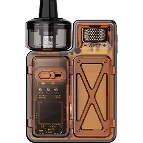 Uwell Crown M Pod Mod Kit Brown On White Background