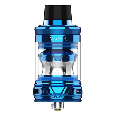 Uwell Valyrian 3 Tank Blue On White Background