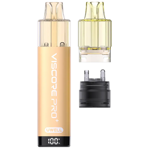 Uwell Viscore Pro+ Pod Vape Kit Yellow Edition