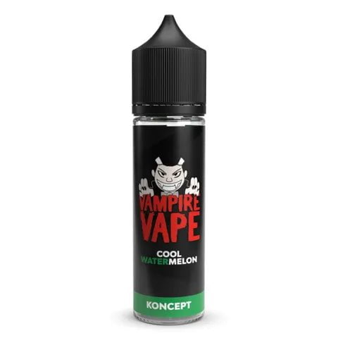 Vampire Vape Koncept 50ml Shortfill E-Liquids Cool Watermelon On White Background