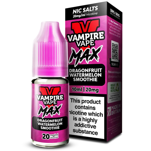 Vampire Vape MAX Dragonfruit Watermelon Smoothie Nic Salt