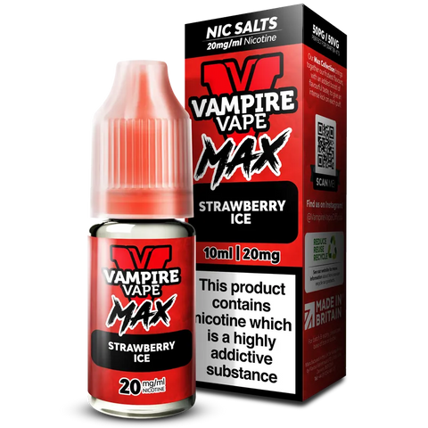 Vampire Vape MAX Strawberry Ice Nic Salt